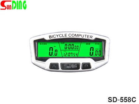 SD-558C 无线背光自行车码表